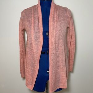 LOFT Waterfall Merino Wool Blend Thin Sweater Cardigan Medium